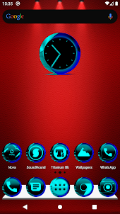 Cyan Icon Pack Style 7