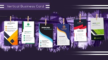 screenshot of Business Card Maker