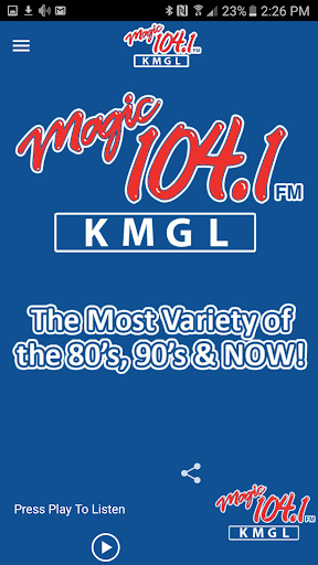 Android application KMGL screenshort
