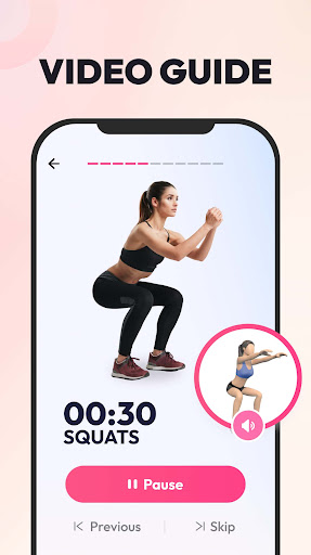Screenshot of Weight Loss for Women: Workout