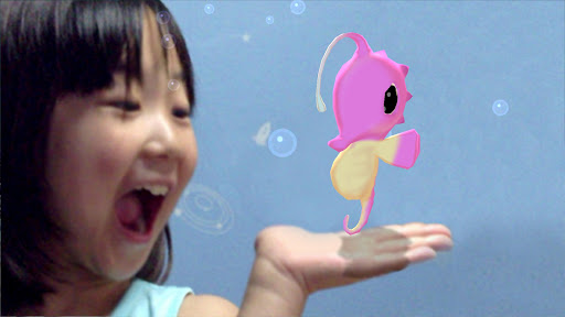 Aquarium Coloring 3D - AR Screen 2