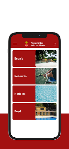 Android application Vallbona d'Anoia screenshort