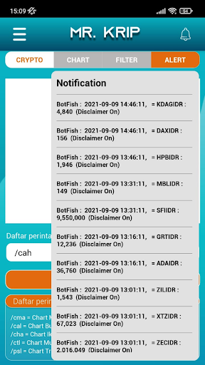 Android application Mr.Krip screenshort