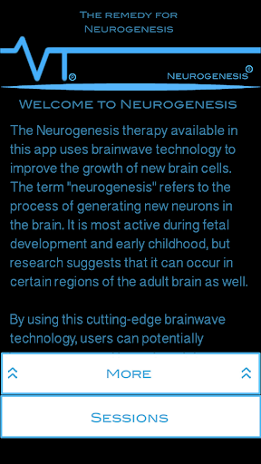 Android application Neurogenesis screenshort