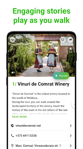 Gagauzia Tour Guide:SmartGuide Screen 2