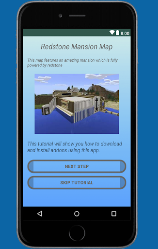 Android application Redstone Mansion Map screenshort