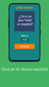Quiz en el idioma español