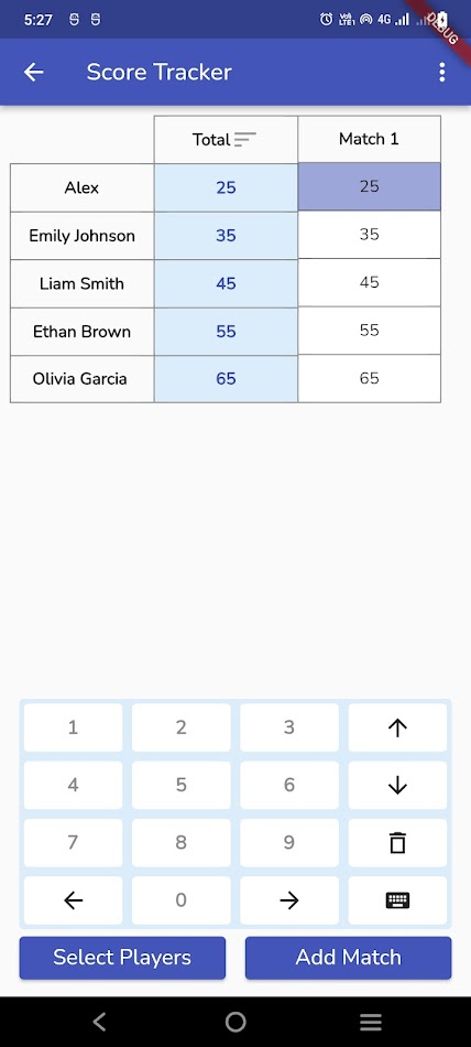 #2. Score Tracker (Android) Ved: Bethink Apps