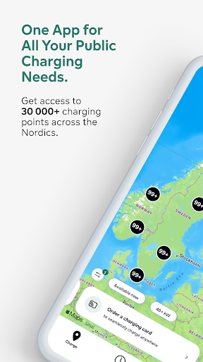 Android application Fortum Charge & Drive Finland screenshort