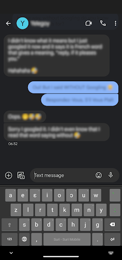 Suri Keyboard Screen 2