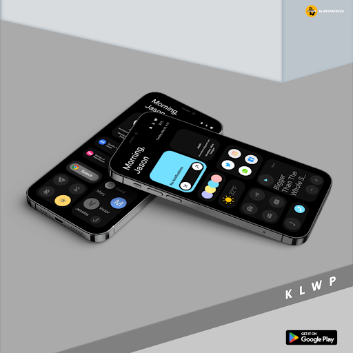 Android application Kards for Klwp & Kwgt screenshort