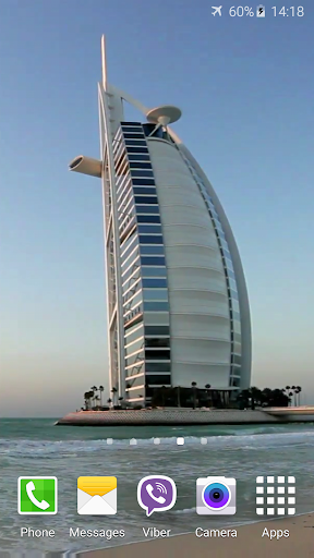 Dubai Jumeirah Beach Video LWP Screen 3