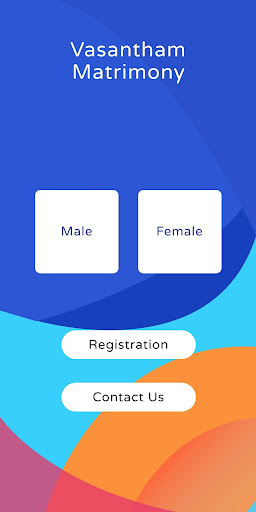 Android application Vasantham Matrimony screenshort