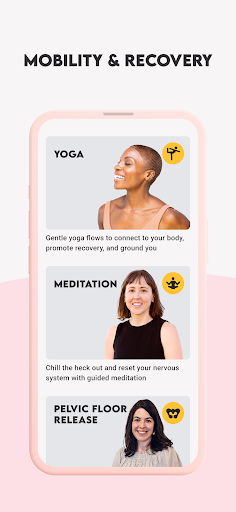 Screenshot of Get Mom Strong