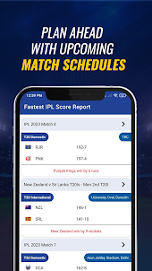 Fastest Live Cricket Score