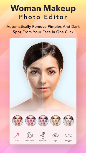 Woman Makeup Photo Editor Screen 2