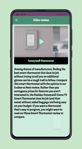 Honeywell Thermostat Guide Screen 3