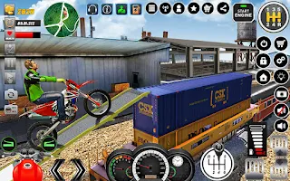 Impossible Ramp Bike Stunt - Screenshot 2