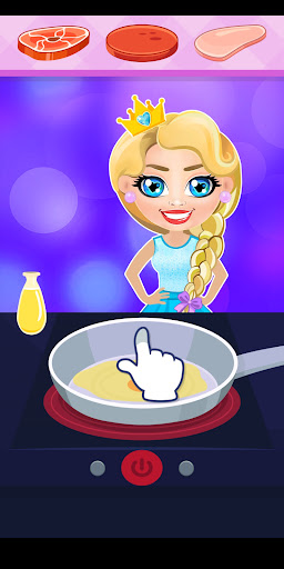 Android application Elsa and Frozen Cheeseburger screenshort
