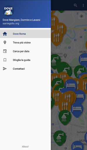 DOVE mangiare dormire lavarsi