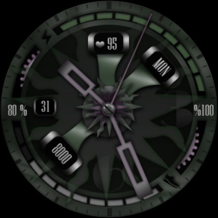 W-Design WOS065 - Watch Face Screen 3