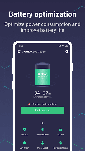 Fancy Battery – Battery Saver, Booster, Cleaner v4.7.3 [Premium]