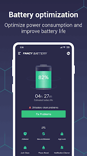 Fancy Battery - Battery Saver, Booster, Cleaner 4.3.0 screenshots 1