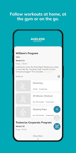 Ageless Moving ekran görüntüsü
