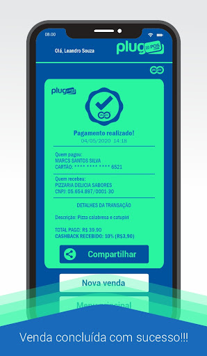 PlugPOS - Maquininha de cartão