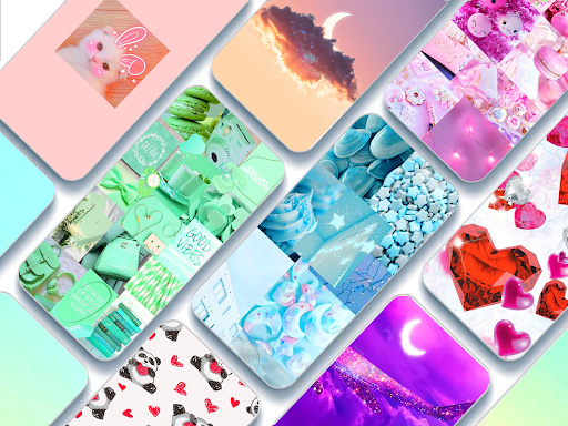 Android application Aesthetic Wallpaper screenshort