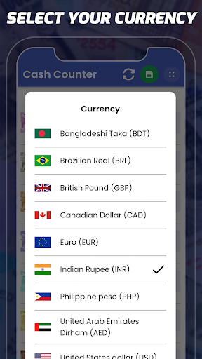Cash Calculator and Counter Screen 2