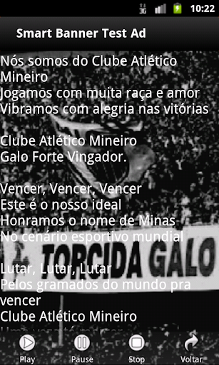 Músicas da Torcida - Atlético Screen 2