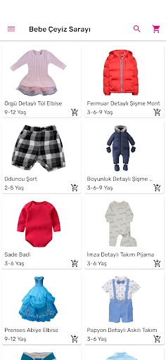 Android application Bebe Çeyiz Sarayı screenshort