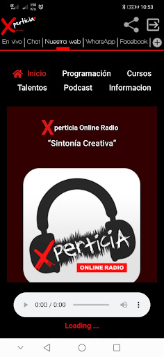 Radio Xperticia Screen 3