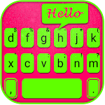 Cover Image of Download Fluorescent Chat Keyboard Back  APK