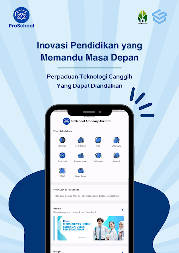 Proschool LMS Screen 2