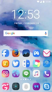Launcher for iOS 17 Theme