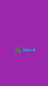 Calc-E: EMI Calculator