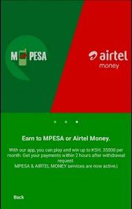 Spin and Win to Mpesa in Kenya