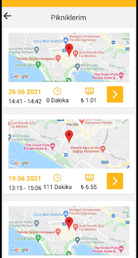 Android application Piknik screenshort