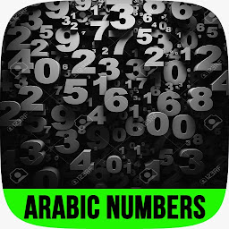 Icon image arabic numbers & letters