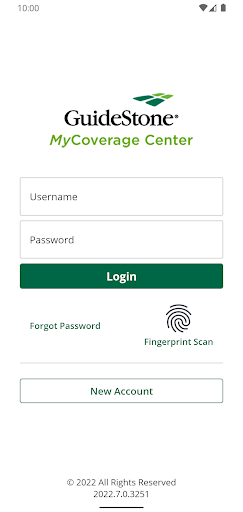 Android application GuideStone MyCoverage Center screenshort