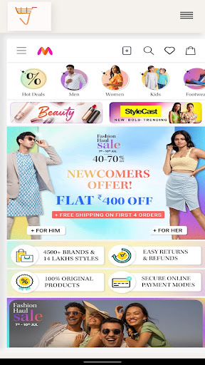 MultiShop- All in one shopping Screen 2