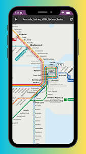 Sydney Metro Map (Offline)
