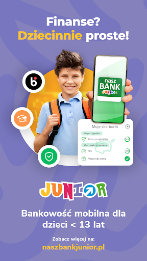 Android application Nasz Bank Junior screenshort