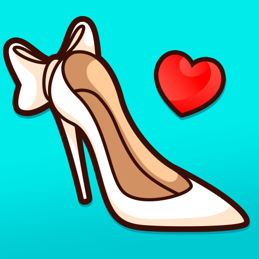 Dress up with the cute girls! logo