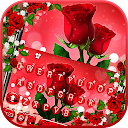 Love Red Rose Tastatur-Love Red Rose Tastatur-Thema 