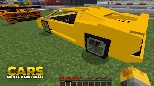 Android application Car mods for minecraft screenshort