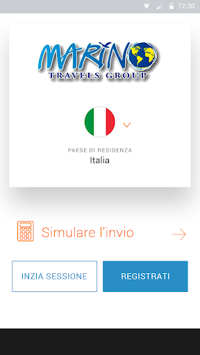 Android application Marino Travels screenshort