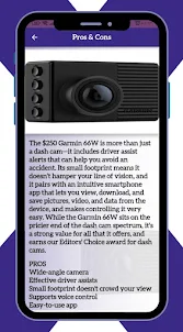 Garmin Dash Cam 66W Guide